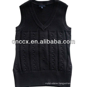 PK17ST340 versatile womens v neck sweater vest wholesale